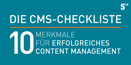 Checkliste, 10 Merkmale, Grafik, CMS
