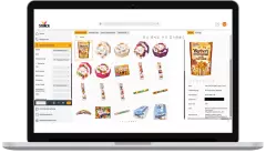 Ansicht des SixOMC WebCenters im Einsatz bei der August Storck KG